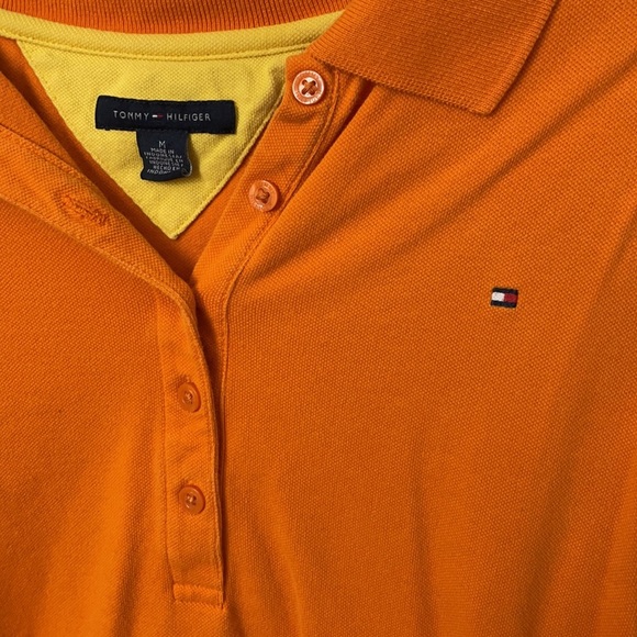 Tommy Hilfiger tigger orange polo - Picture 2 of 2
